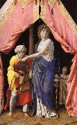 Judit with Holofernes-head, Andrea Mantegna